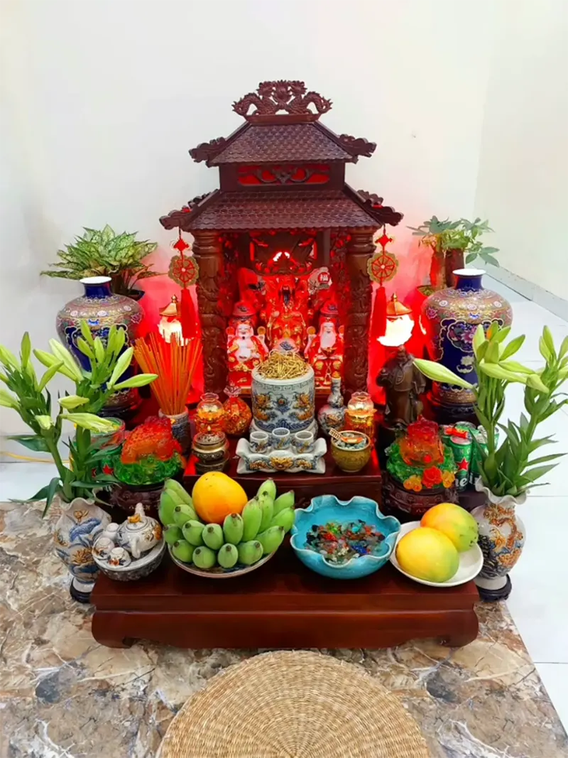 các bước thực hiện lễ cúng Thần Tài